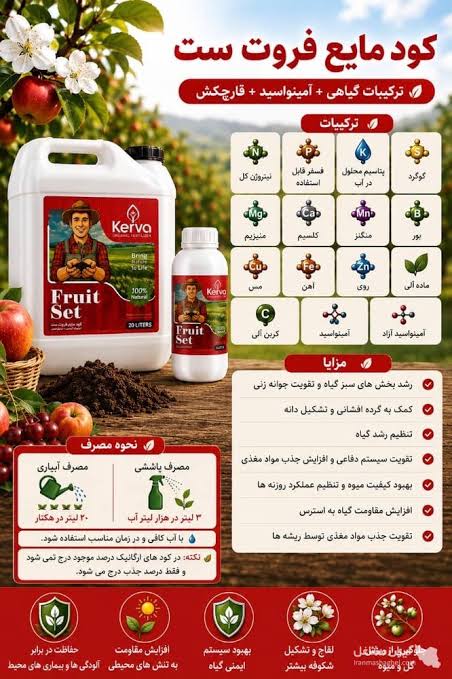 کود فروت ست ۱ لیتری