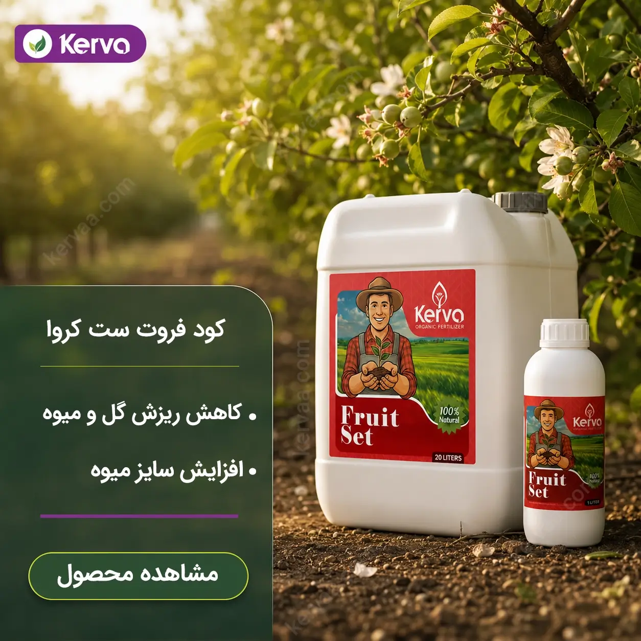 کود فروت ست ۱ لیتری